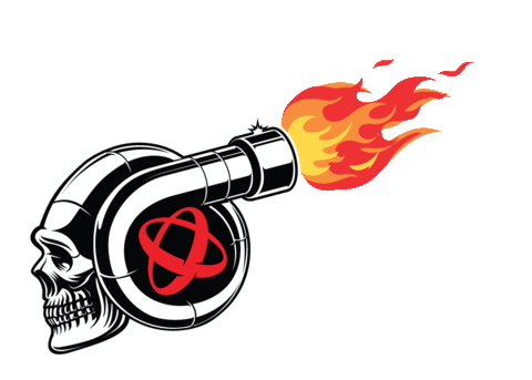Superloop giphyupload fire car bike Sticker