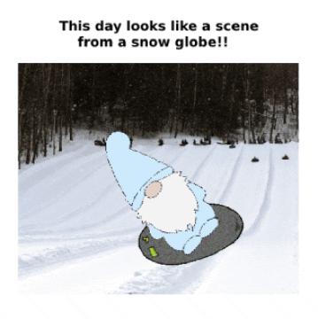 Snow Tubing GIF