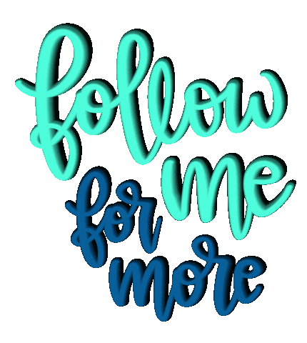 Follow Me Sticker by AlwaysBeColoring