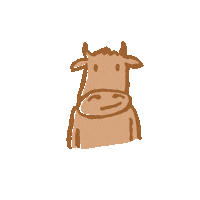 kuechenzauber_dasoriginal delicious tasty cow tong Sticker