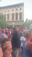 Crowd Chants 'Do Something' at Ohio Governor During Dayton Vigil