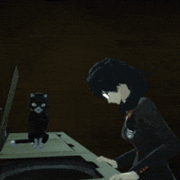 Persona 5 Meow GIF