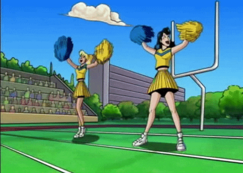 Cheer Cheering GIF by Archie Comics