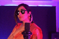 Saree Tamil GIF by Jonita Gandhi