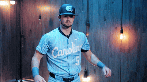 University Of North Carolina Baseball GIF by UNC Tar Heels