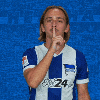 Football Soccer GIF by Hertha BSC