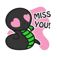 Miss U Sticker by Razer