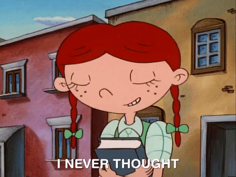 hey arnold nicksplat GIF