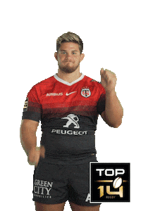 Top 14 Toulouse Sticker by Ligue Nationale de Rugby