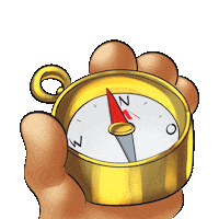 Sweden Direction Sticker by scandtrack touristik GmbH