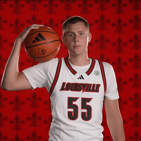 Louisville Basketball Cards GIF by Louisville Cardinals