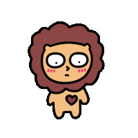 Lion Love Sticker