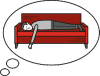 tired sticker by MediaMarkt Deutschland