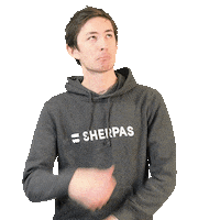 Bonne Question Sticker by Les Sherpas