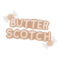 Butterscotch Blp Sticker by By Lizzie Parra