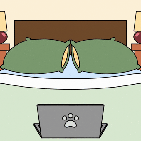 Relaxed Cat GIF