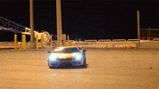 gold drifting GIF