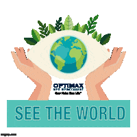 Earth Vision Sticker by optimax_eye_specialist