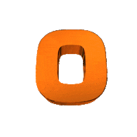Alphabet O Sticker by ratedglobal