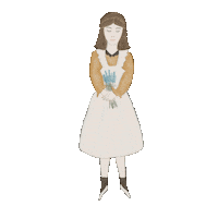 Victoria_michelle_ forest cottagecore whimsical cottage core Sticker