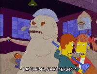 homer simpson sherri mackleberry GIF