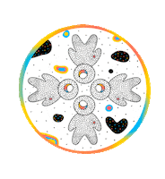 Anomalit space star world planet Sticker