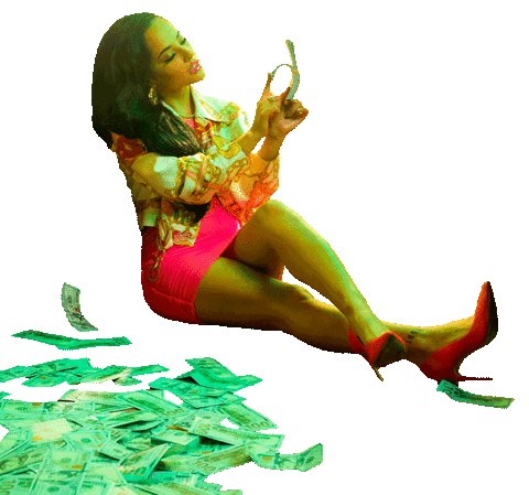 dollar Sticker by Becky G