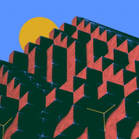 3D Cube GIF by KhyatiTrehan