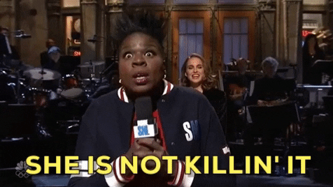 leslie jones snl GIF by Saturday Night Live