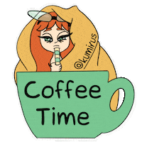 Good Morning Coffee Sticker