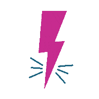 Lightning Bolt Energy Sticker by Your Coach Meg
