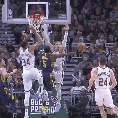 Fiserv Forum Christmas GIF by Milwaukee Bucks