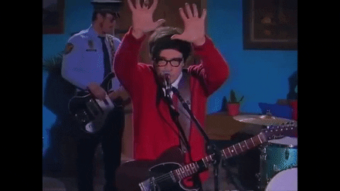 rivers cuomo high as a kite GIF by Weezer