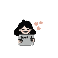 Thanks Sticker