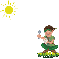 Freizeitpark-Traumland sommer sonne eis freizeitpark Sticker