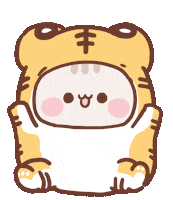 Happy Tiger Sticker by SweetHouse