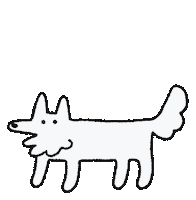 Inumog dog kawaii rainbow good Sticker