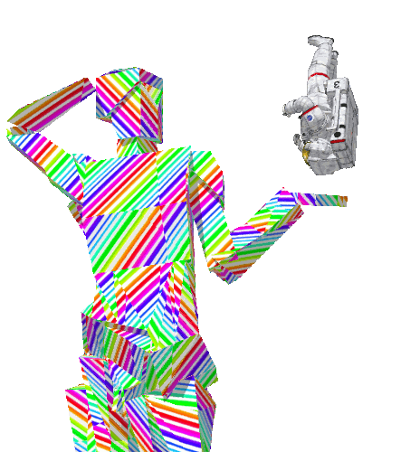 Rainbow 3D Sticker by badblueprints