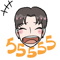 mata_zaemon lol www 笑 yuuki Sticker