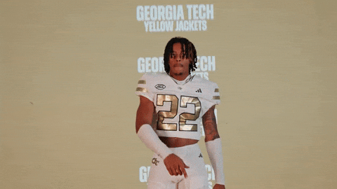 Georgia Tech Football Sport GIF by Georgia Tech Yellow Jackets