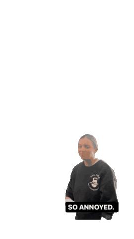 Annoyed Sticker by Get FineR Program