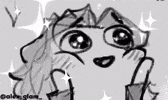 alex_glam_ wow adorable spark sparks GIF