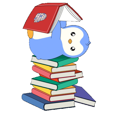 Happy School Sticker by Pudgy Penguins