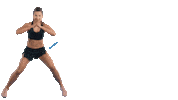 Anna Lewandowska Fighter Sticker by Diet & Training by Ann