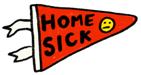 Travel College Sticker by tarninabarn