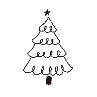 Christmas Tree Sticker