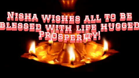 nishamishra0b81 nisha wishes all to be blessed with life hugged prosperity GIF