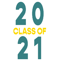 Class Of 2021 Sticker by UNCW Alumni Association