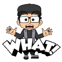 Illustration What Sticker