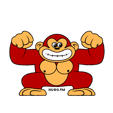 Donkey Kong Dance Sticker by Hugo.fm